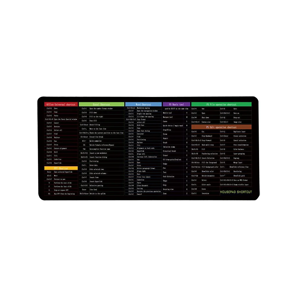 Pad Mat Desk Gaming Shortcut Large Keyboard Excel Mousepad Rubber Office Laptop Padscomputer Extended Longkey Anti Calendar
Pad Mat Desk Gaming Shortcut Large Keyboard Excel Mousepad Rubber Office Laptop Padscomputer Extended Longkey Anti Calendar