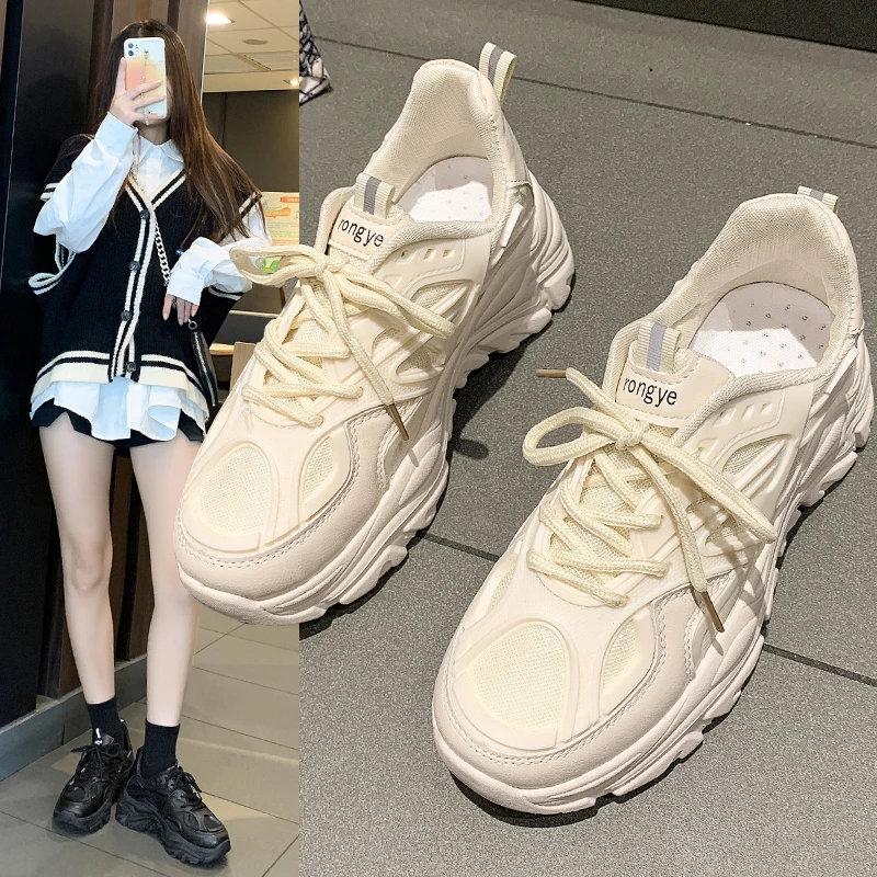 Chunky Sneakers Women Shoes Female Platform Shoes Woman Mesh Breathable Sneakers Women's Sports Shoes Women Sneakers Plus Size
Chunky Sneakers Women Shoes Female Platform Shoes Woman Mesh Breathable Sneakers Women's Sports Shoes Women Sneakers Plus Size