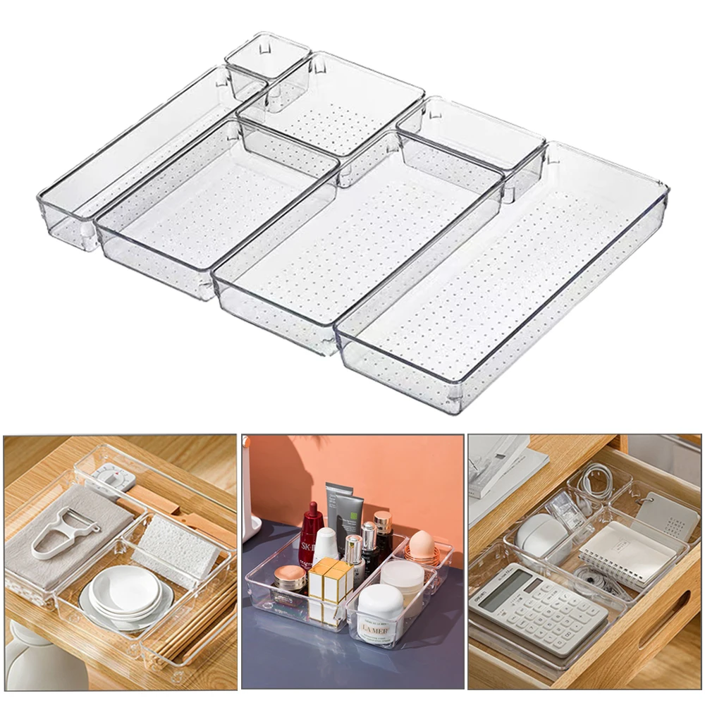 New Transparent Drawer Divider Storage Box Makeup Jewelry Holder Organizer Case Office Drawer Stationery Tableware Storage Box
New Transparent Drawer Divider Storage Box Makeup Jewelry Holder Organizer Case Office Drawer Stationery Tableware Storage Box