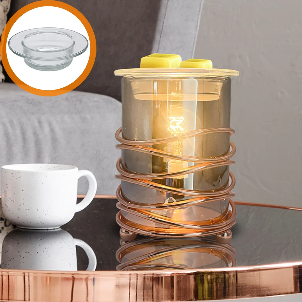 Round Glass Wax Warmer Plate Clear Glass Wax Heat Dish Oil Pan Heaters Wax Melt Liners Oil Stove Aromatherapy Dish Accessories
Round Glass Wax Warmer Plate Clear Glass Wax Heat Dish Oil Pan Heaters Wax Melt Liners Oil Stove Aromatherapy Dish Accessories