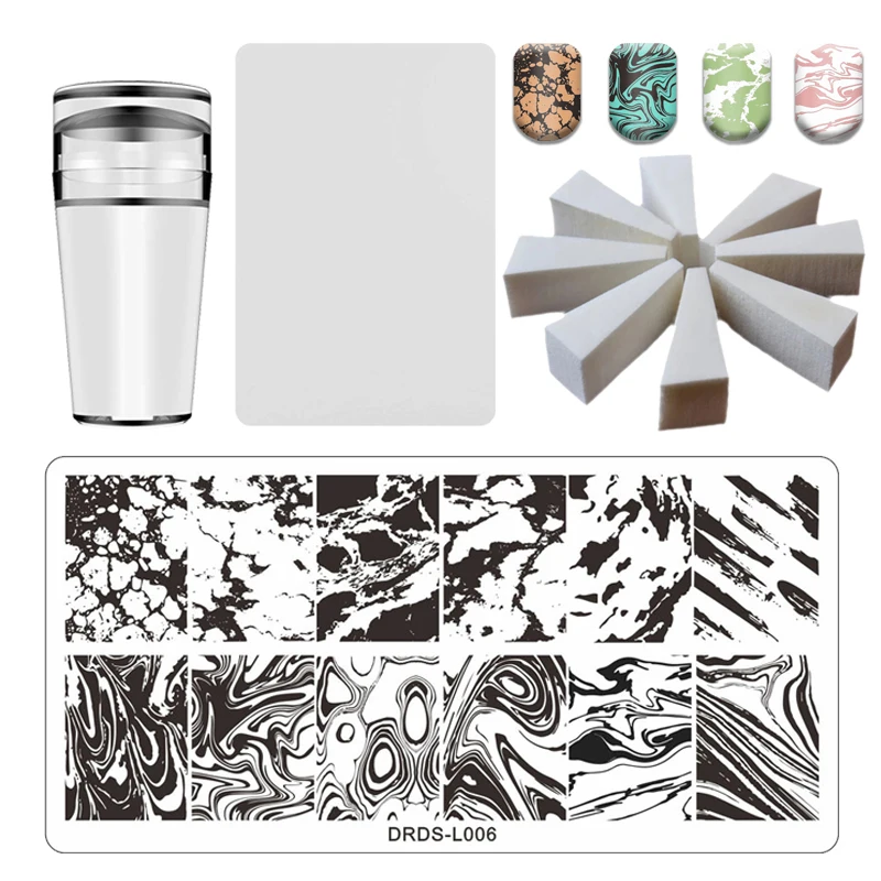 11Pcs/Set Snake Cat Bubble Nail Art Stamping Plate Leaf Flower Butterfly Print Template Jelly Stamper Scraper Triangle Sponge
11Pcs/Set Snake Cat Bubble Nail Art Stamping Plate Leaf Flower Butterfly Print Template Jelly Stamper Scraper Triangle Sponge
