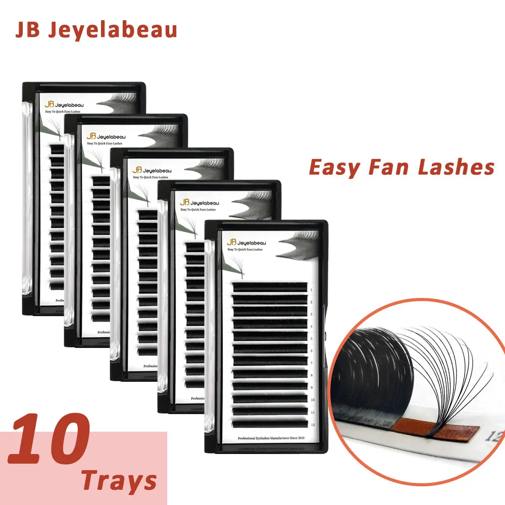 10pcs Easy Fanning Eyelashes Faux Mink Fast Blooming Premade Volume Eyelash Extensions Auto Fan Individual Lashes Cilios
10pcs Easy Fanning Eyelashes Faux Mink Fast Blooming Premade Volume Eyelash Extensions Auto Fan Individual Lashes Cilios