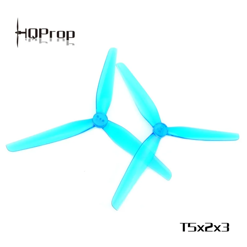 2Pairs HQPROP T5X2X3 5020 3-Blade PC Propeller for RC FPV Racing Freestyle 5inch Drones Replacement DIY Parts
2Pairs HQPROP T5X2X3 5020 3-Blade PC Propeller for RC FPV Racing Freestyle 5inch Drones Replacement DIY Parts