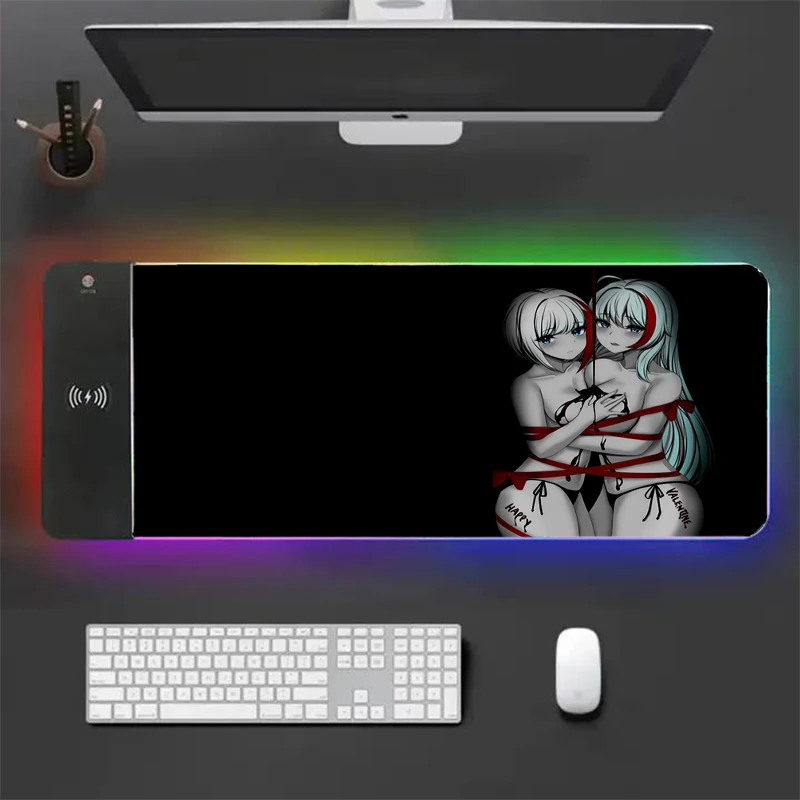 Sexy sister RYRA mouse pad game long legs RGB mouse mat game desktop pad rubber non-slip large computer pad pause keyboard pad
Sexy sister RYRA mouse pad game long legs RGB mouse mat game desktop pad rubber non-slip large computer pad pause keyboard pad