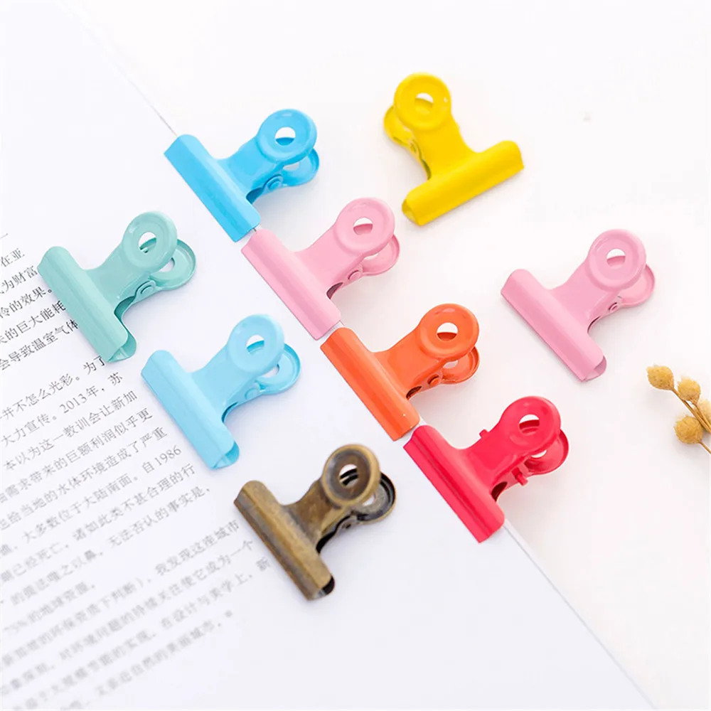 5pcs Dovetail Binder Clips Kawaii Stationery Cute Macaron Color Metal Binder Clips Photos Tickets Notes Letter Paper Clam
5pcs Dovetail Binder Clips Kawaii Stationery Cute Macaron Color Metal Binder Clips Photos Tickets Notes Letter Paper Clam