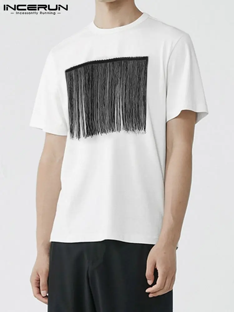 Casual All-match New Men Tops 2022 O-Neck Tassel Camiseta Stylish Male Hot Sale Comfortable Short-sleeved T-shirts S-5XL INCERUN
Casual All-match New Men Tops 2022 O-Neck Tassel Camiseta Stylish Male Hot Sale Comfortable Short-sleeved T-shirts S-5XL INCERUN