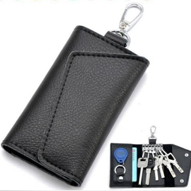Genuine Leather Keychain Men Women Key Holder Organizer Pouch Cow Split Car Key Wallet Housekeeper Key Case Mini Card Bag
Genuine Leather Keychain Men Women Key Holder Organizer Pouch Cow Split Car Key Wallet Housekeeper Key Case Mini Card Bag