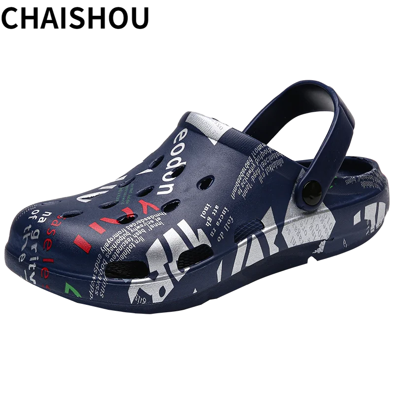 QZ292 Summer New Men's Clogs Sandals Lightweight Breathable Beach Slippers Non-slip Mule Men Garden Casual Flip Flops Hombre 
QZ292 Summer New Men's Clogs Sandals Lightweight Breathable Beach Slippers Non-slip Mule Men Garden Casual Flip Flops Hombre