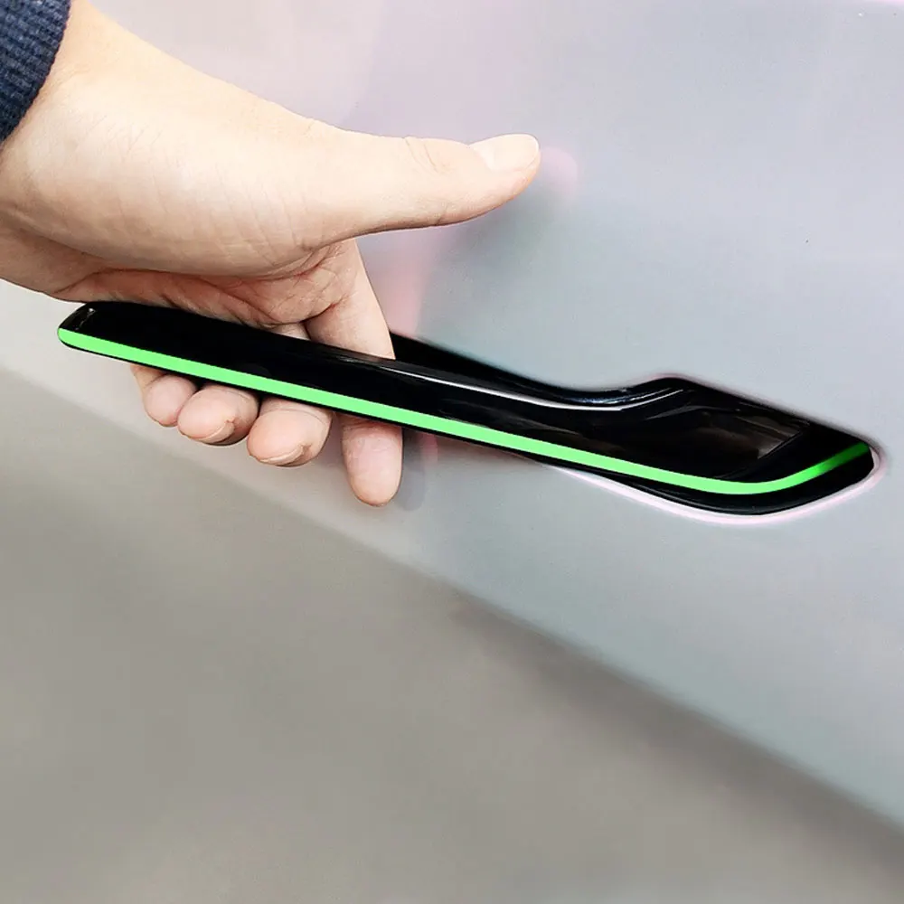 4pcs Creative Luminous Car Door Handle Protector Sticker Wear-resistant for Tesla Model 3/ Y 2019-2022 Exterior Car Accessories
4pcs Creative Luminous Car Door Handle Protector Sticker Wear-resistant for Tesla Model 3/ Y 2019-2022 Exterior Car Accessories