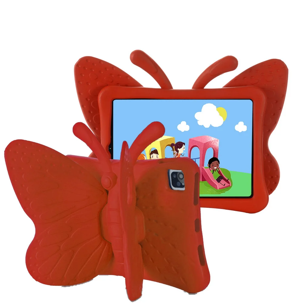 

Детская модель для iPad 10 10,9 (2022) чехол из ЭВА с рисунком бабочки с подставкой чехол для планшета с защитой от падения Противоударные Защитные чехлы