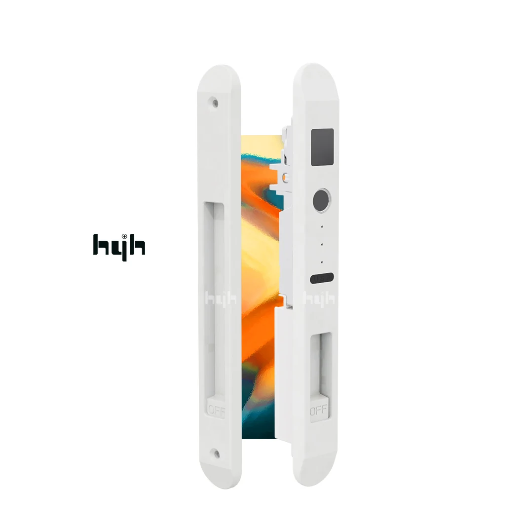 

hyh Best Selling New Design Dummy Smart Door Lock For Aluminium and Wooden Sliding Doors
