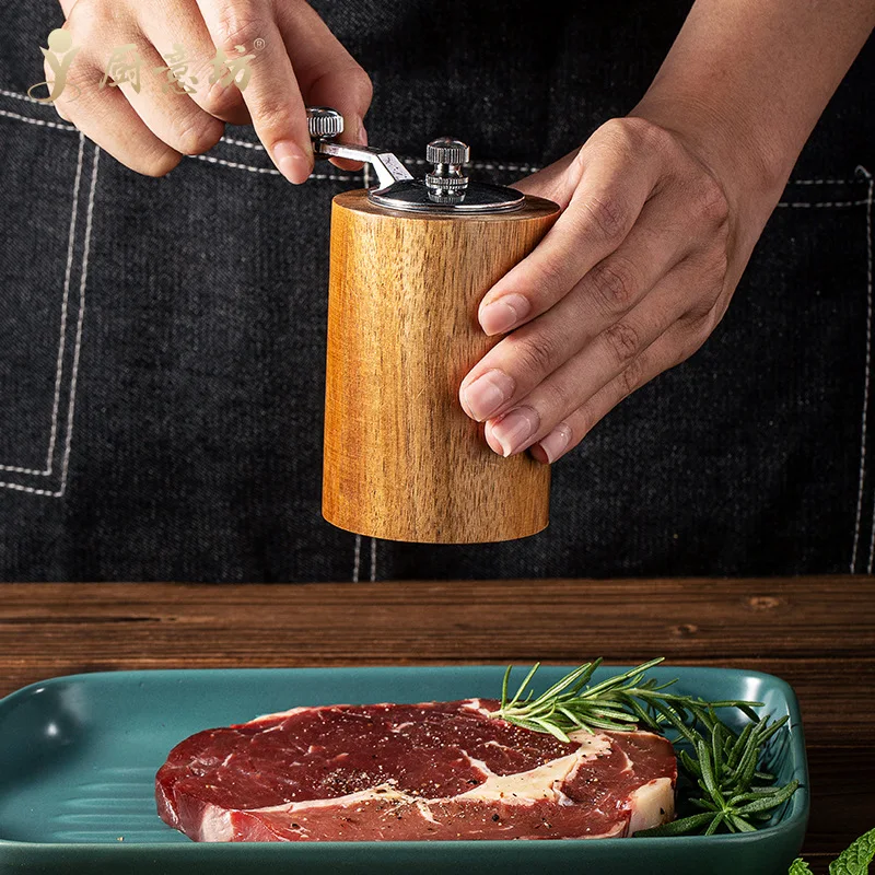 Hand Pepper Grinder Kitchen Manual Solid Wood Ceramic Core Pepper Mill Household Salt and Pepper Grinder Kitchen Accessories
Hand Pepper Grinder Kitchen Manual Solid Wood Ceramic Core Pepper Mill Household Salt and Pepper Grinder Kitchen Accessories