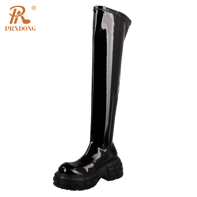 PRXDONG Brand Autumn Winter Warm Shoes New Classics Chunky Heels Platform Black Beige Dress Casual Female Over The Knee Boots 39
PRXDONG Brand Autumn Winter Warm Shoes New Classics Chunky Heels Platform Black Beige Dress Casual Female Over The Knee Boots 39
