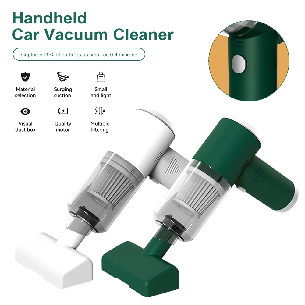 Wireless Vacuum Cleaner Car Cleaning Tools Portable Handheld Car Vacuum Cleaner Air Duster Low Noise Mattress Car Electronics
Wireless Vacuum Cleaner Car Cleaning Tools Portable Handheld Car Vacuum Cleaner Air Duster Low Noise Mattress Car Electronics