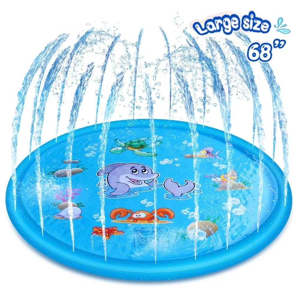 

Swimming Pools Wading and Learning Aquaplay Outdoor Inflatable Sprinkler Water Toys Water Ride Equipment Sprinkler for Kids Pool