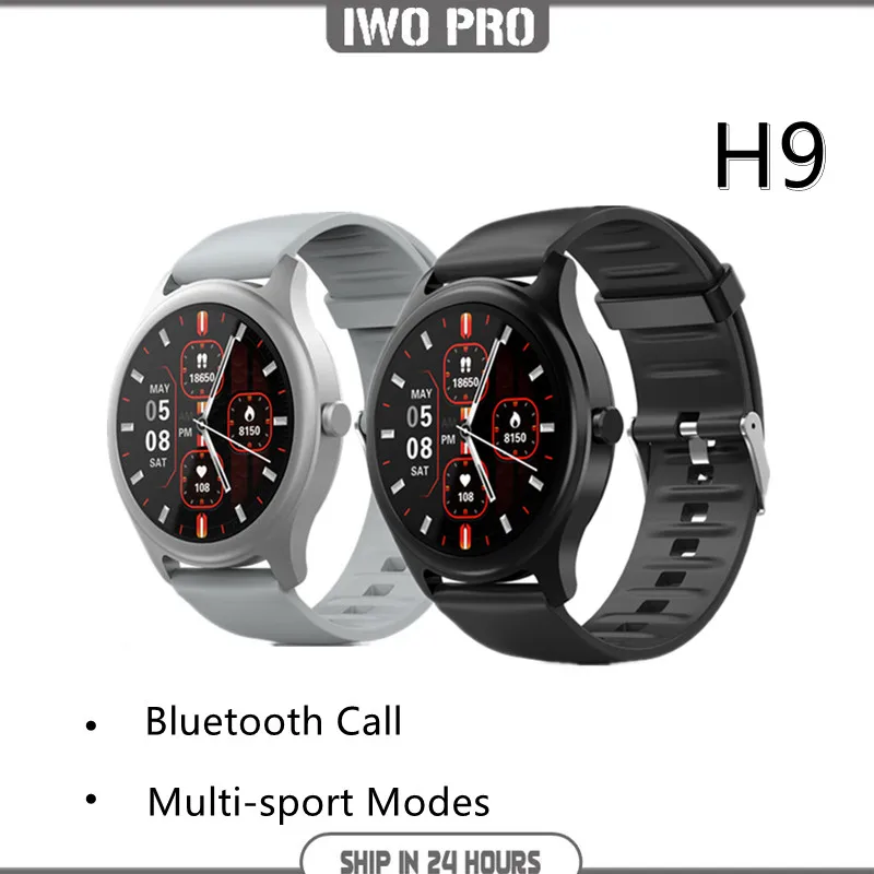 H9 Smart Watch Women Men Bluetooth Call Smart Watch Music Playback Heart Rate Blood Oxygen Test Fitness Bracelet for Andorid IOS
H9 Smart Watch Women Men Bluetooth Call Smart Watch Music Playback Heart Rate Blood Oxygen Test Fitness Bracelet for Andorid IOS