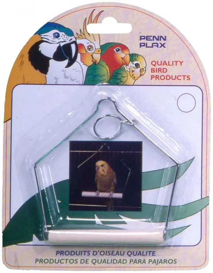 Wooden Parakeet Swing small 1 count 
Wooden Parakeet Swing small 1 count