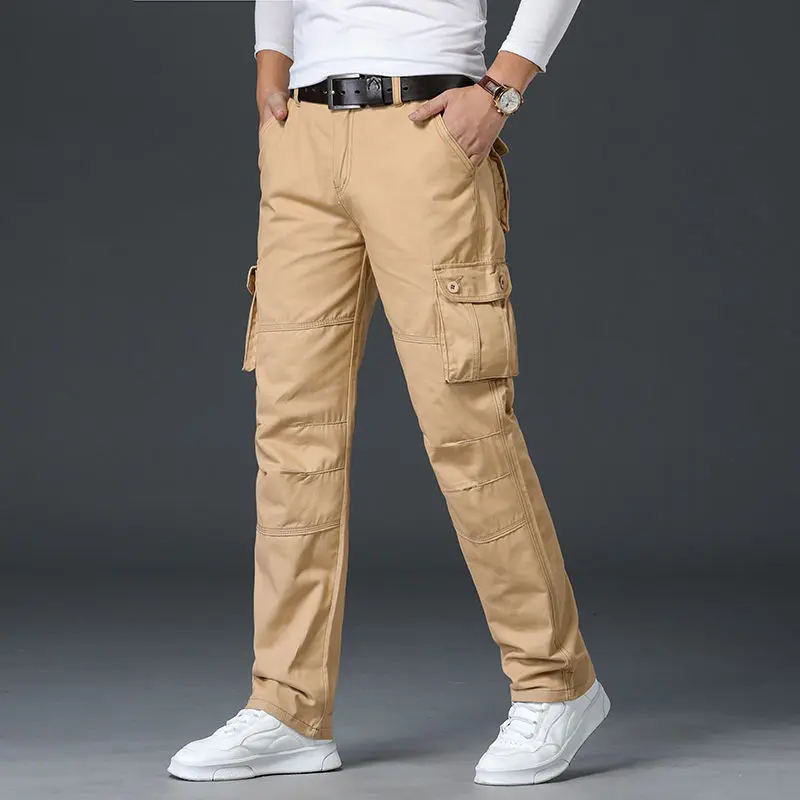 HOT Sale 2023 New Men's Casual Jogging Pants Solid Color Pocket Pants Sports Pants Men's Trousers Street Cargo Pants Male D47
HOT Sale 2023 New Men's Casual Jogging Pants Solid Color Pocket Pants Sports Pants Men's Trousers Street Cargo Pants Male D47