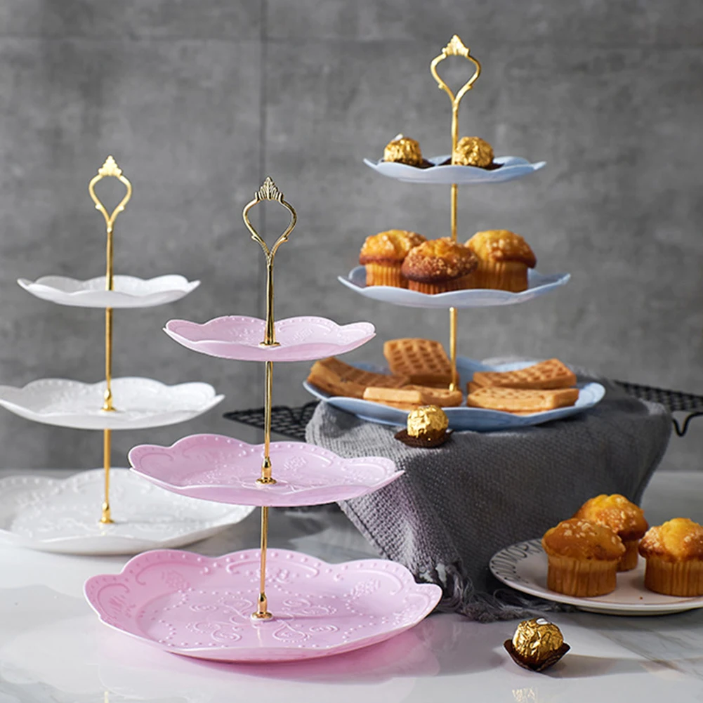 3 Tier Cake Stand Table Trays Dessert Plate Fruit Holder Afternoon Tea Cupcake Display For Wedding Home Decor Party Supplies
3 Tier Cake Stand Table Trays Dessert Plate Fruit Holder Afternoon Tea Cupcake Display For Wedding Home Decor Party Supplies