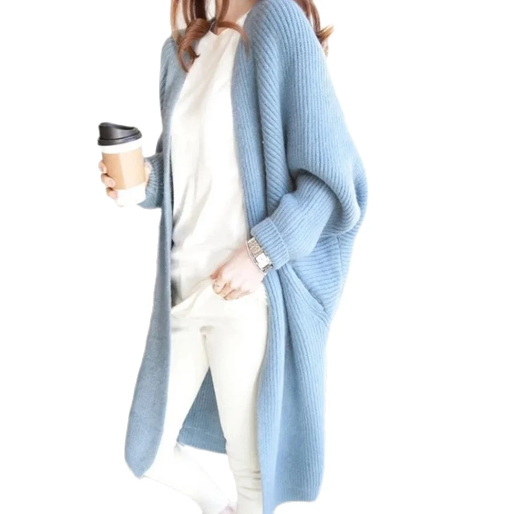 2022 Long Cardigan Women Sweater Autumn Winter Bat Sleeve Knitted Plus Size Jacket Loose Ladies Sweaters Cardigans 3XL
2022 Long Cardigan Women Sweater Autumn Winter Bat Sleeve Knitted Plus Size Jacket Loose Ladies Sweaters Cardigans 3XL