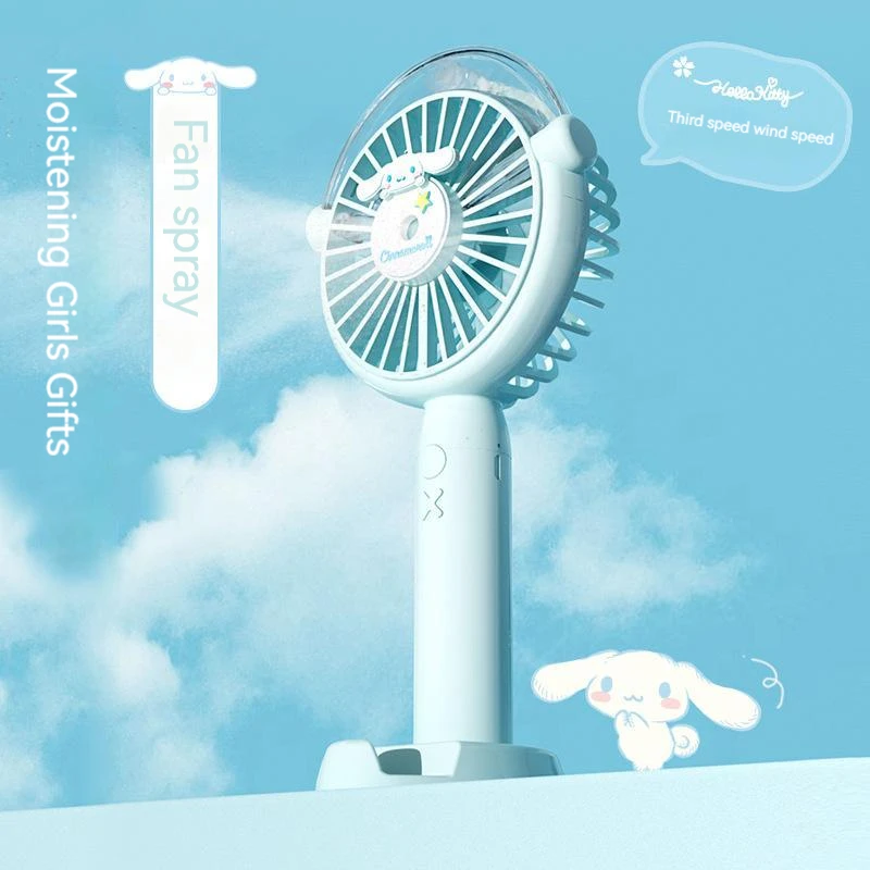 Kawaii Sanrio Hello Kitty Cinnamon Dog Small Fan Handheld Spray Mini Portable Usb Rechargeable Humidifying Electric Fan
Kawaii Sanrio Hello Kitty Cinnamon Dog Small Fan Handheld Spray Mini Portable Usb Rechargeable Humidifying Electric Fan