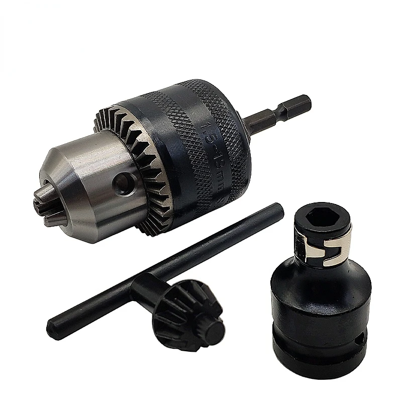 Drill Chuck Adapter with 1/4” Quick Change Hex Shank Convert Impact Wrench Driver Drill Chuck 1/2-20unf
Drill Chuck Adapter with 1/4” Quick Change Hex Shank Convert Impact Wrench Driver Drill Chuck 1/2-20unf