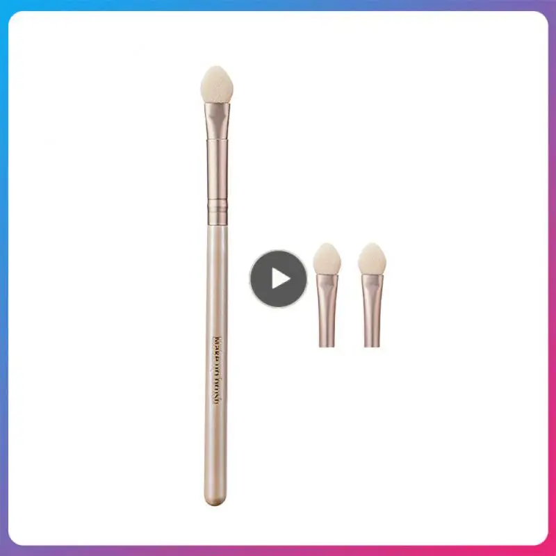 Lying Silkworm Brush Portable Cosmetic Brush Eye Smudge Brush Multifunctional Makeup Brush Easy To Color Eyeshadow Sponge Brush
Lying Silkworm Brush Portable Cosmetic Brush Eye Smudge Brush Multifunctional Makeup Brush Easy To Color Eyeshadow Sponge Brush