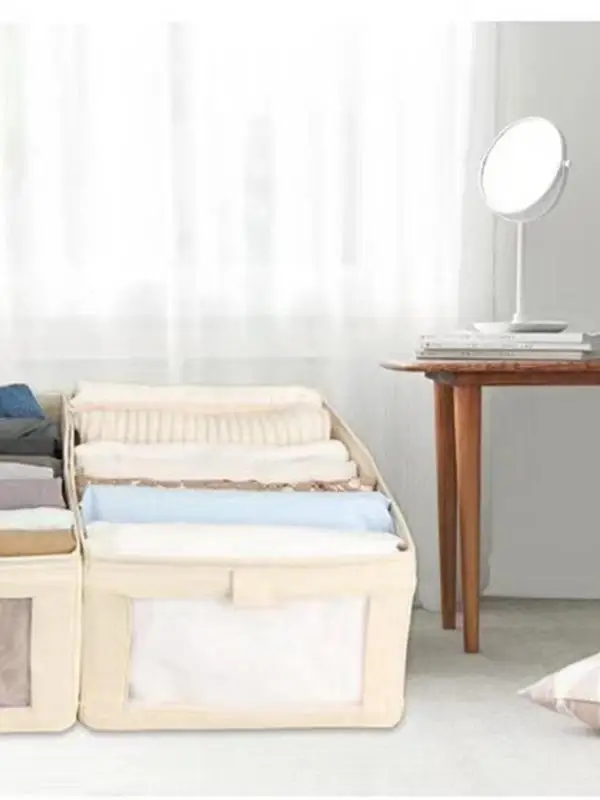 Large Capacity Clothing Storage Box Suede In Wardrobe Folding Shoes Clothes Organizer Home Organizers Closet Storage Box
Large Capacity Clothing Storage Box Suede In Wardrobe Folding Shoes Clothes Organizer Home Organizers Closet Storage Box