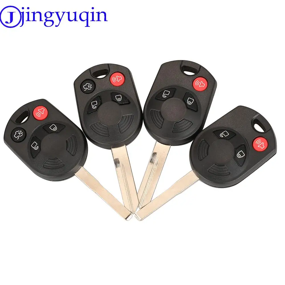 Jingyuqin 3/4 корпус кнопочного ключа дистанционного управления для Ford Mercury Edge Escape
