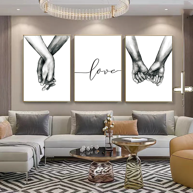 Love Gesture Holding Hands Art Modern Wall Art Canvas Painting Nordic Posters And Prints Wall Pictures For Living Room Decor
Love Gesture Holding Hands Art Modern Wall Art Canvas Painting Nordic Posters And Prints Wall Pictures For Living Room Decor