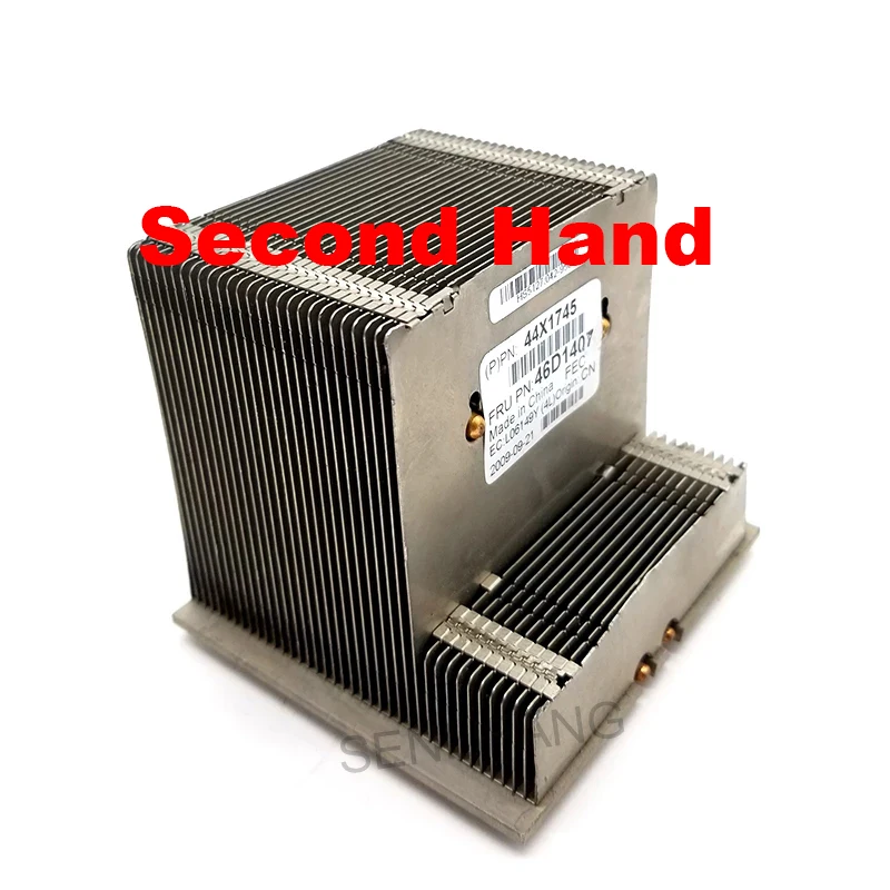 Радиатор для ЦП IBM Server System X3400 X3500 M2 M3 46D1407 44X1745
Радиатор для ЦП IBM Server System X3400 X3500 M2 M3 46D1407 44X1745