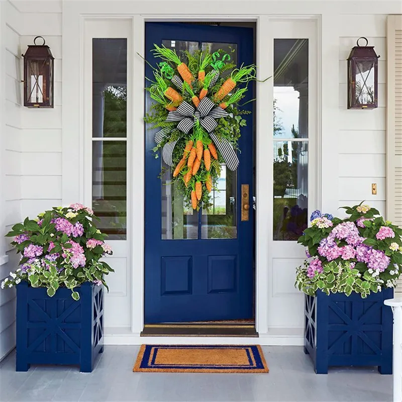 Door Carrot Wreath Easter Christmas Halloween Decoration Artificial Cloth Rattan Material Home Porch Outdoor Hanging
Door Carrot Wreath Easter Christmas Halloween Decoration Artificial Cloth Rattan Material Home Porch Outdoor Hanging