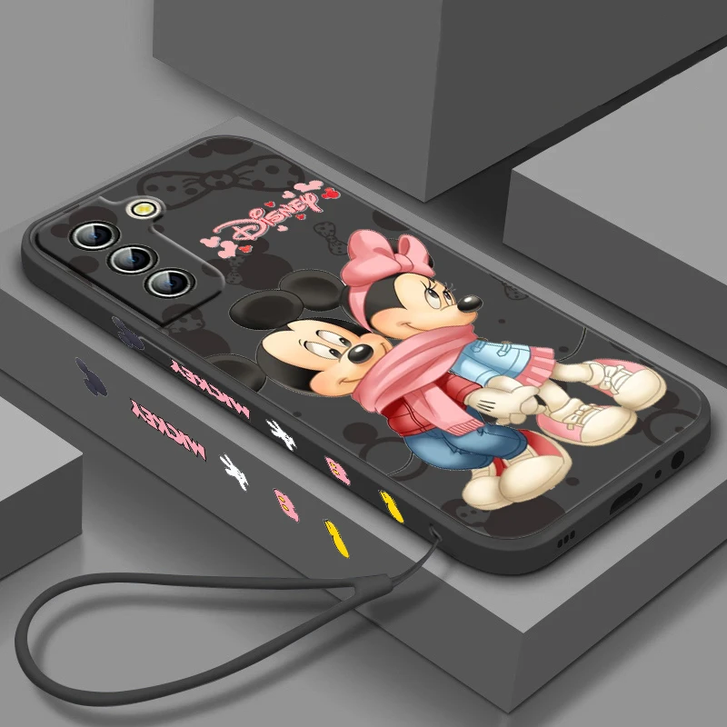 Mickey Minnie Pink For Samsung Galaxy S23 S22 S21 S20 S10 S9 Ultra Plus Pro FE Liquid Left Rope Silicone Phone Case Coque Capa
Mickey Minnie Pink For Samsung Galaxy S23 S22 S21 S20 S10 S9 Ultra Plus Pro FE Liquid Left Rope Silicone Phone Case Coque Capa