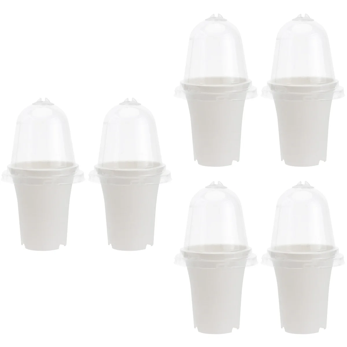 Pots Coverwith Pot Dome Planting Planter Starter Nursery Protector Cloche Startingplastic Tray Lid Trays Gardening Cups Square
Pots Coverwith Pot Dome Planting Planter Starter Nursery Protector Cloche Startingplastic Tray Lid Trays Gardening Cups Square