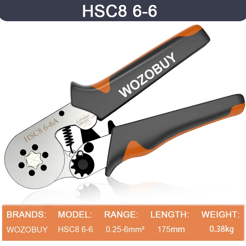 Мини-обжимные плоскогубцы WOZOBUY HSC8
Мини-обжимные плоскогубцы WOZOBUY HSC8