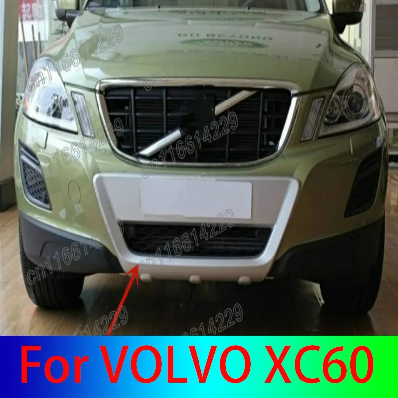 

Для VOLVO XC60 2008 2009 2010 2011 2012 2013 передний + задний бампер диффузор бамперы защита губ противоскользящая пластина ABS хромированная отделка