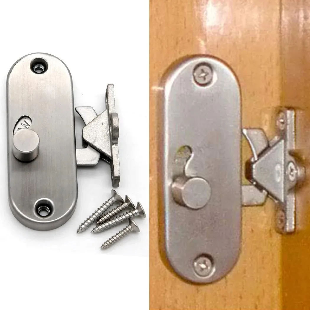 Sliding Buckle Lock Stainless Steel Buckle Privacy Lock Door Lock Hardware Moving Door Professional Right Angle
Sliding Buckle Lock Stainless Steel Buckle Privacy Lock Door Lock Hardware Moving Door Professional Right Angle
