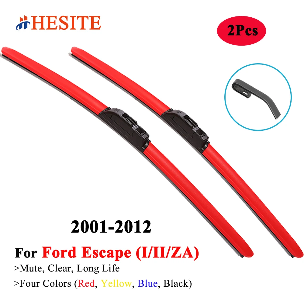 HESITE Colorful Blue Wiper Blades For Ford Escape BA ZA ZB ZC ZD SUV 4WD 2001 2002 2003 2004 2005 2006 2007 2008 2009 2010 2012
HESITE Colorful Blue Wiper Blades For Ford Escape BA ZA ZB ZC ZD SUV 4WD 2001 2002 2003 2004 2005 2006 2007 2008 2009 2010 2012
