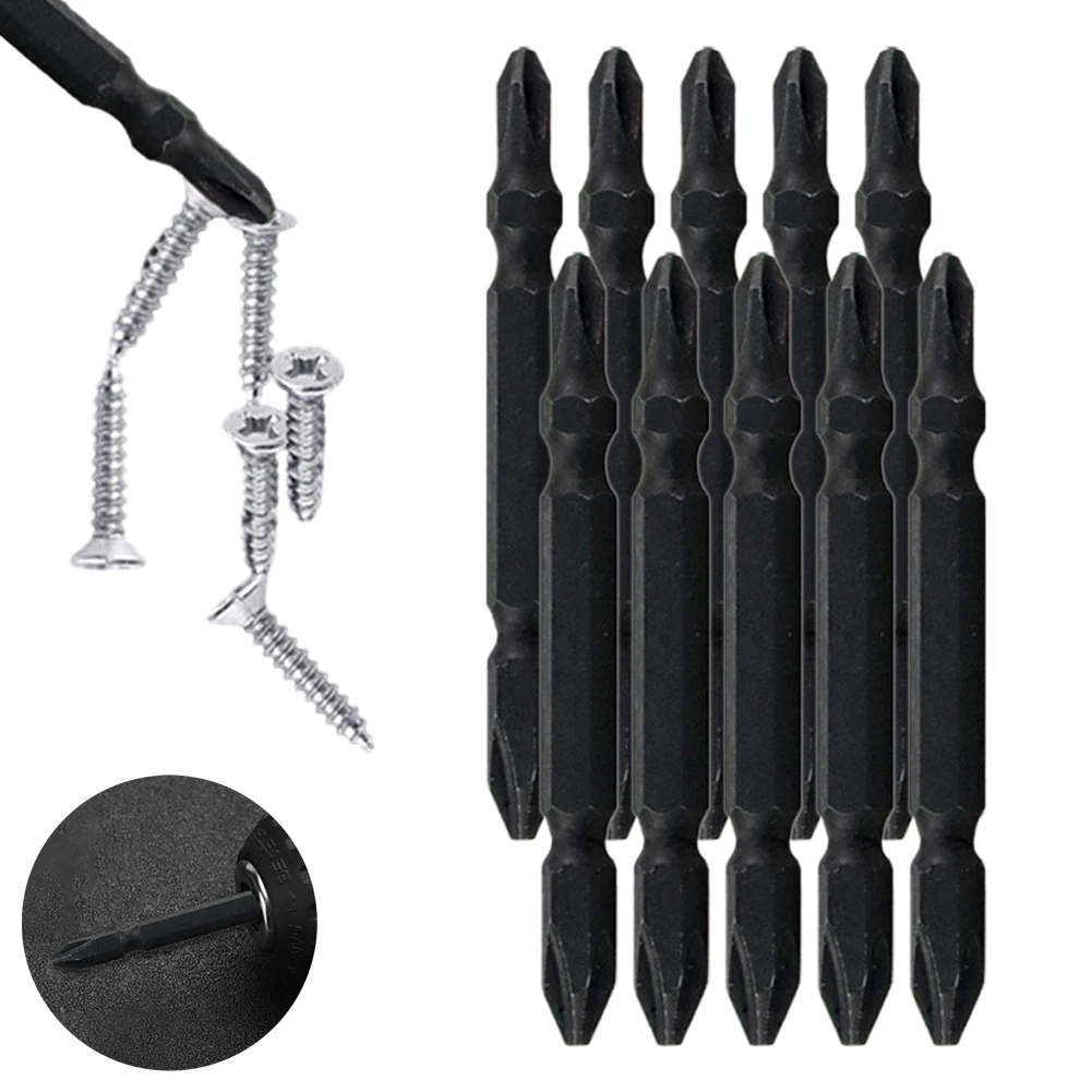 10pcs PH2 Cross Screwdriver Bits Magnetic High Hardness Screwdriver Set For Hand Electric Drill Screwdriver Size Head Wind Batch
10pcs PH2 Cross Screwdriver Bits Magnetic High Hardness Screwdriver Set For Hand Electric Drill Screwdriver Size Head Wind Batch