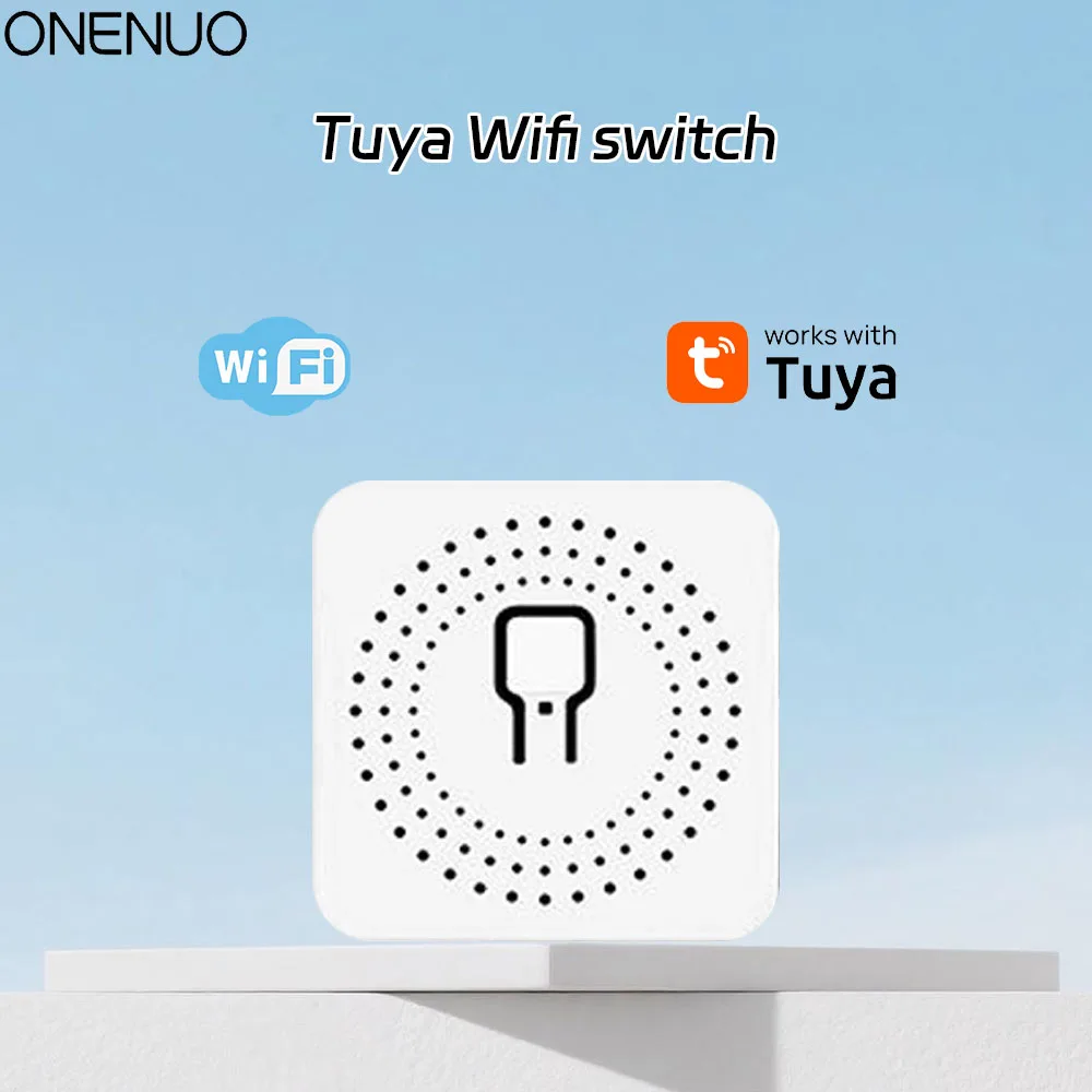 ONENUO TDQ01 Белый Wi-Fi Реле 16А для умного дома
ONENUO TDQ01 Белый Wi-Fi Реле 16А для умного дома