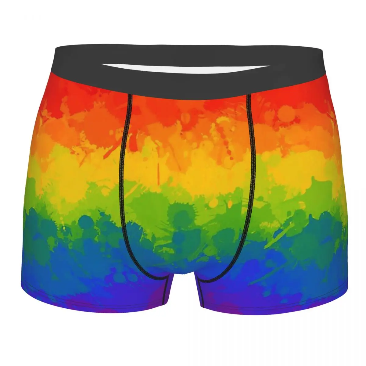 Gay Rainbow Pride Paint LGBT Underpants Breathbale Panties Man Underwear Comfortable Shorts Boxer Briefs
Gay Rainbow Pride Paint LGBT Underpants Breathbale Panties Man Underwear Comfortable Shorts Boxer Briefs