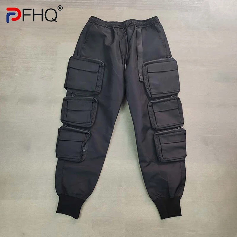 PFHQ 2023 Spring Men's Many Pockets Casual Cargo Pants Baggy Jogger Fashion New Overalls Drawstring Trousers Trendy Streetwear
PFHQ 2023 Spring Men's Many Pockets Casual Cargo Pants Baggy Jogger Fashion New Overalls Drawstring Trousers Trendy Streetwear