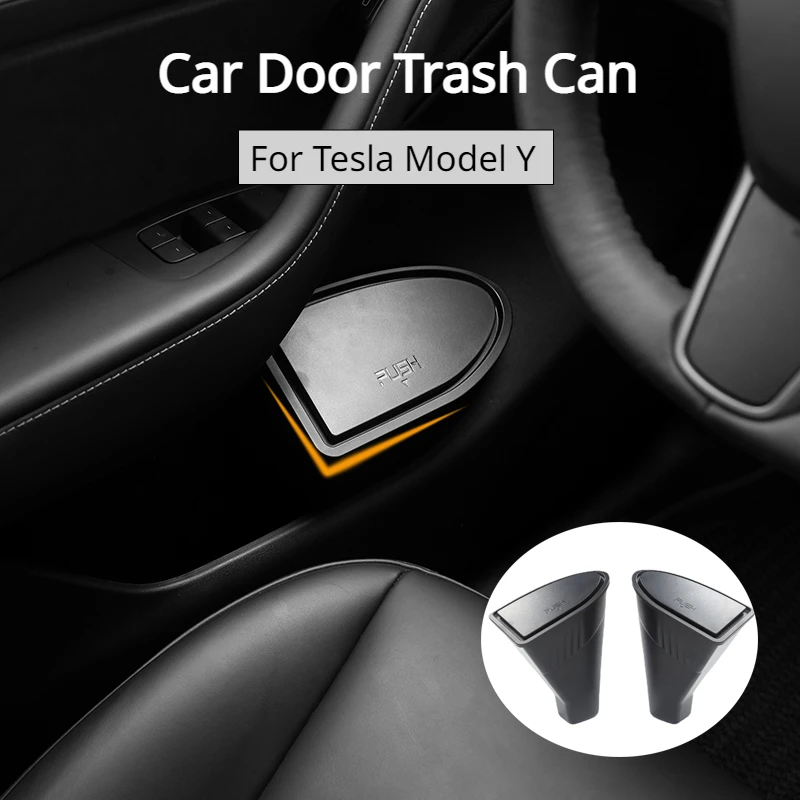 Door Trash Can for Tesla Model Y Door Side Trash Bin Door Storage Organizer Box 2pcs Stowing Tidying Car Interior Accessories
Door Trash Can for Tesla Model Y Door Side Trash Bin Door Storage Organizer Box 2pcs Stowing Tidying Car Interior Accessories