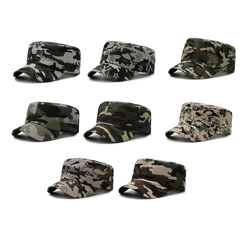 Camouflage Baseball Cap Hat Men Women Tactical Flat Cap Hat Outdoor Sports Camping Hiking Sunhat Hunting Sun Cap Sunscreen
Camouflage Baseball Cap Hat Men Women Tactical Flat Cap Hat Outdoor Sports Camping Hiking Sunhat Hunting Sun Cap Sunscreen