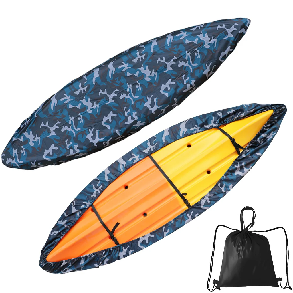 420D Kayak Cover For Outdoor Universal Kayak Storage Dust Sun Covers Waterproof UV Resistant Kayaking Sunshade With Fixing Strap
420D Kayak Cover For Outdoor Universal Kayak Storage Dust Sun Covers Waterproof UV Resistant Kayaking Sunshade With Fixing Strap