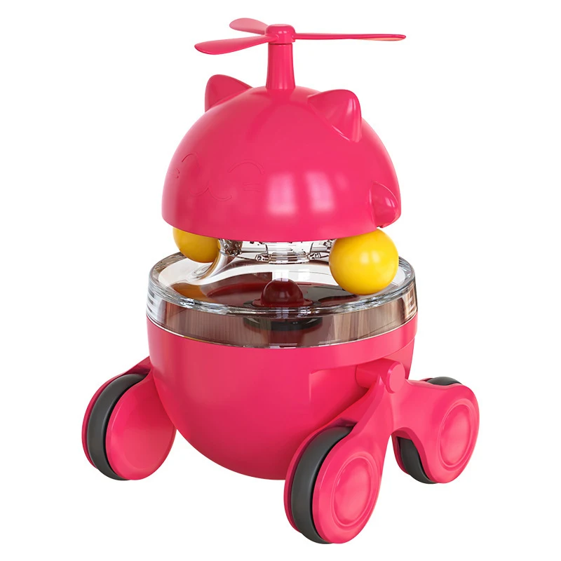 Cute Tumbler Cat Toys Turntable Food Dropping Ball Indoor Cats Toy Food Feeder For Pets Self Interactive At Home
Cute Tumbler Cat Toys Turntable Food Dropping Ball Indoor Cats Toy Food Feeder For Pets Self Interactive At Home