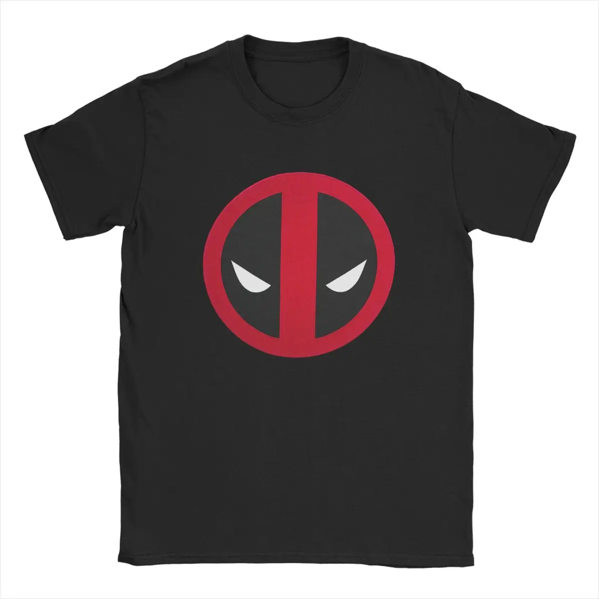 

Marvel Deadpool Logo T-Shirts Men Awesome Cotton Tees Crewneck Short Sleeve T Shirt Gift Idea Tops