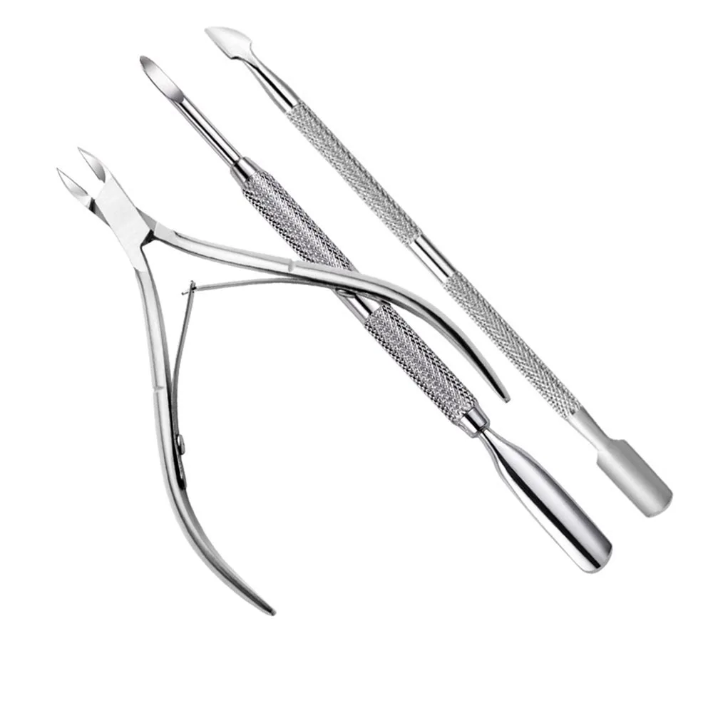 Gold Stainless Steel Nail Cuticle Pusher UV Gel Polish Remover Manicure Art Tools Pedicure Dead Skin Push 3pcs Nail Care Cleaner
Gold Stainless Steel Nail Cuticle Pusher UV Gel Polish Remover Manicure Art Tools Pedicure Dead Skin Push 3pcs Nail Care Cleaner
