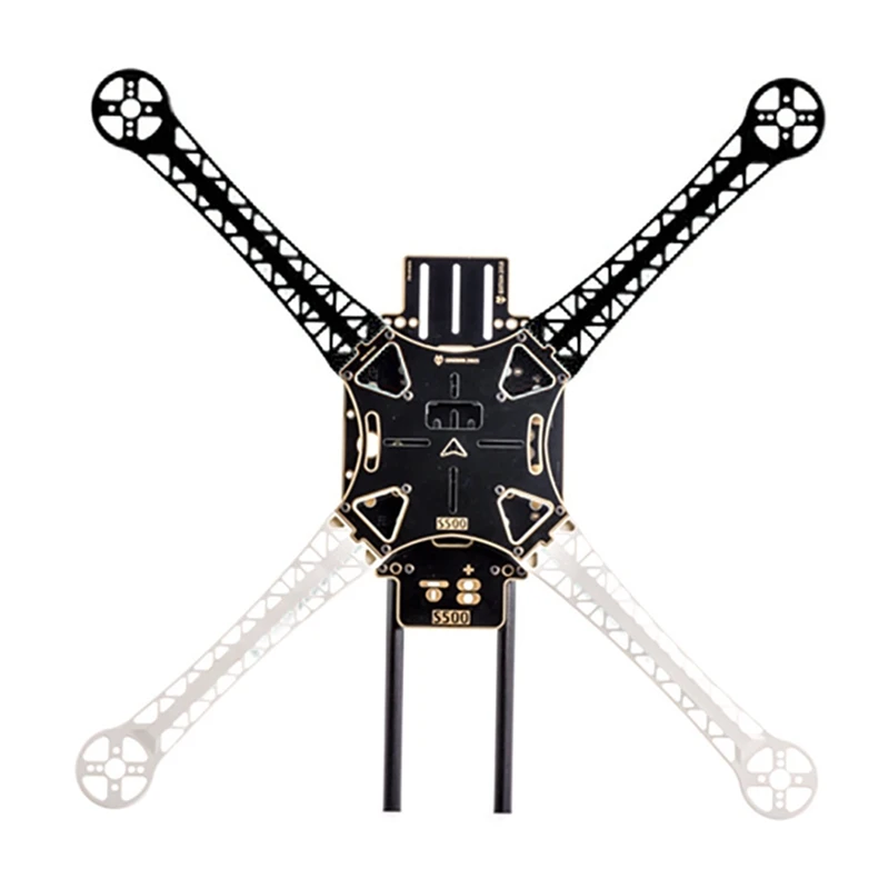 

S500 Drone Fuselage Frame Kit PCB Version with Landing Gear Skid Able to Mount Gopro Gimbal for FPV Drone