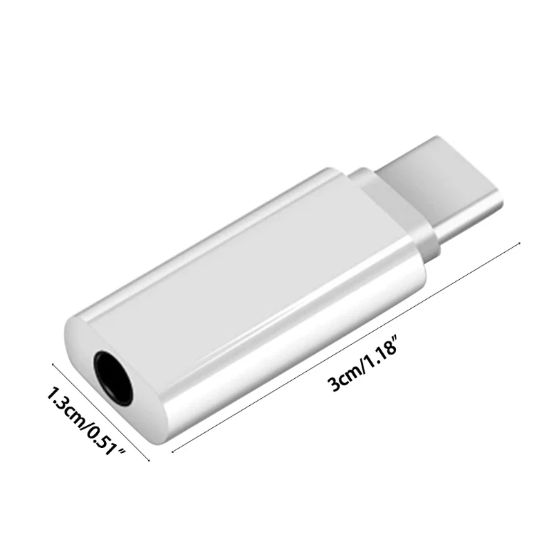 Адаптер для наушников с USB C на 3 5 мм совместимый Type дополнительный кабель